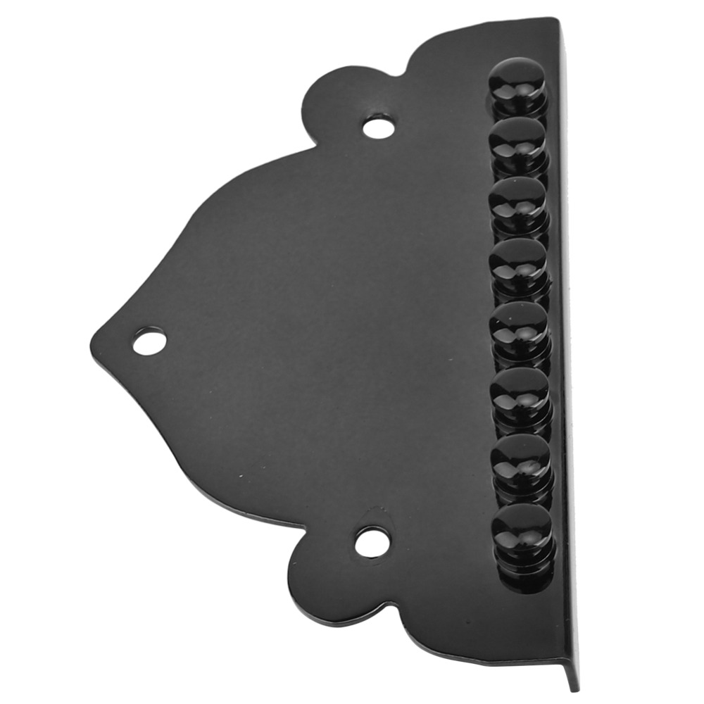 Musical Instrument Mandolin - 黒色のマンドリンテールピース ​ ​ 8弦 ​ 亜鉛合金