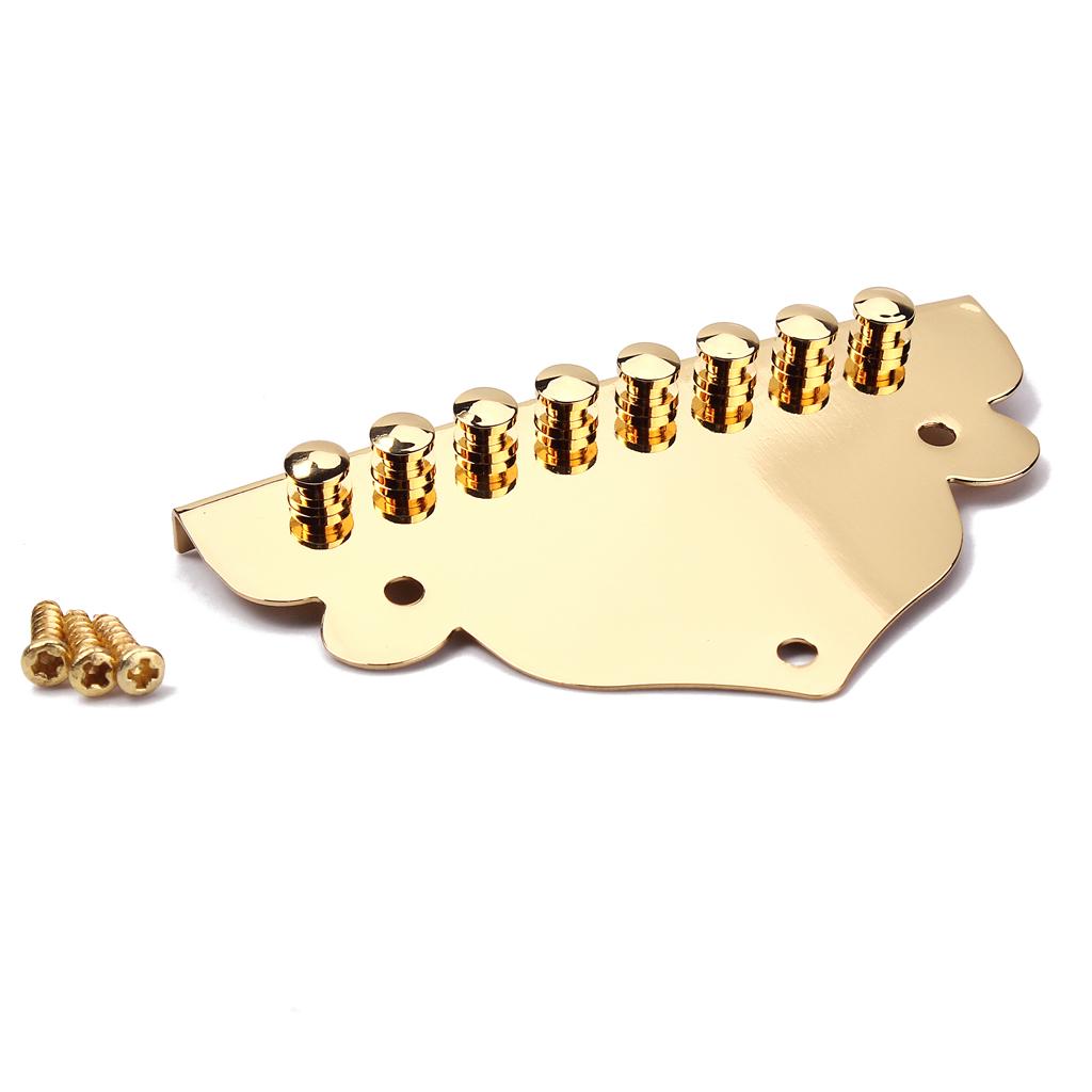 Musical Instrument Mandolin - マンドリンテールピース交換用耐久性のあるゴールド 8 弦マンドリン F スタイルアクセサリーアコースティックマンドリン楽器用