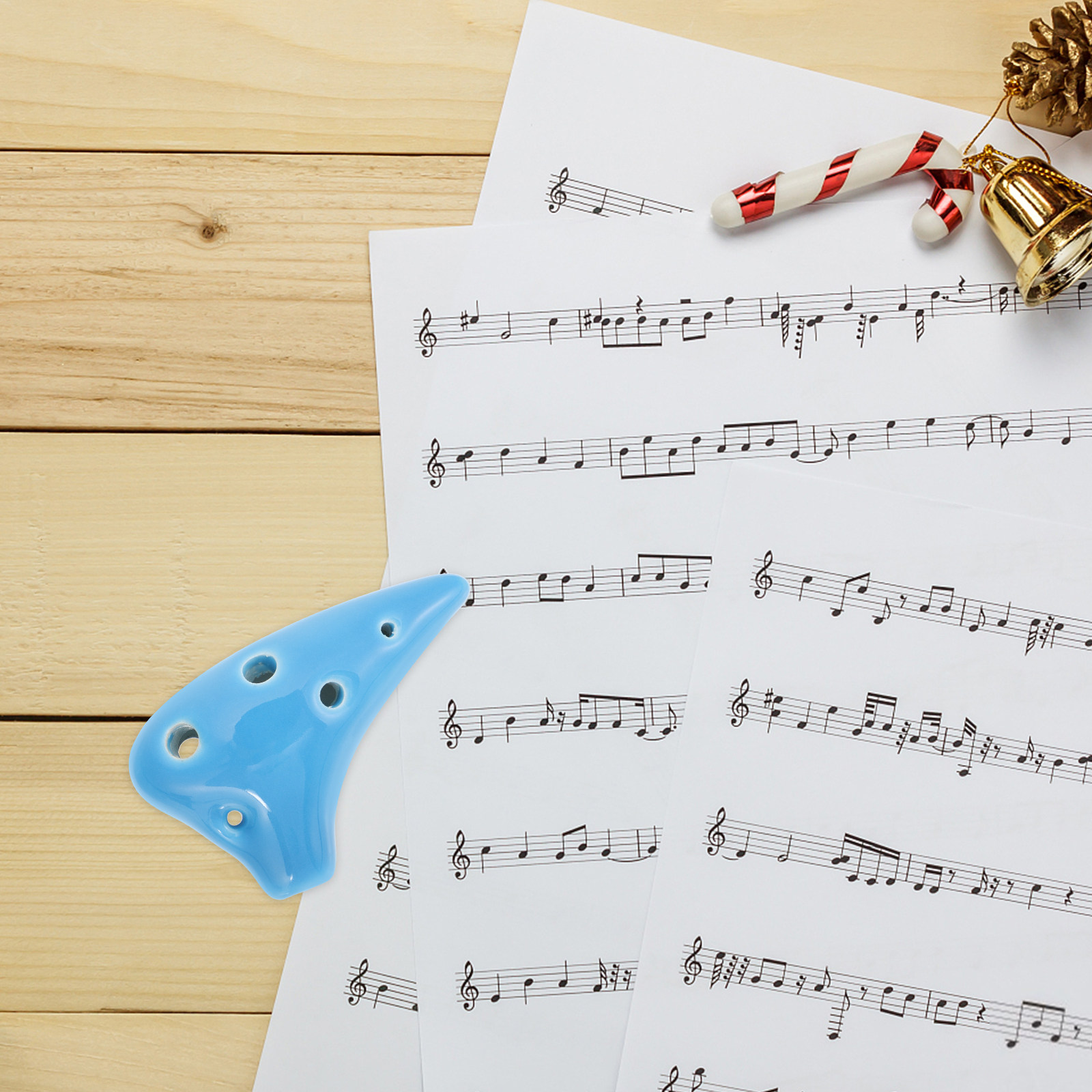 ドロマイト製、6穴ミニオカリナ。持ち運びやすく、演奏しやすい - Musical Instrument I Play のレビューと価格