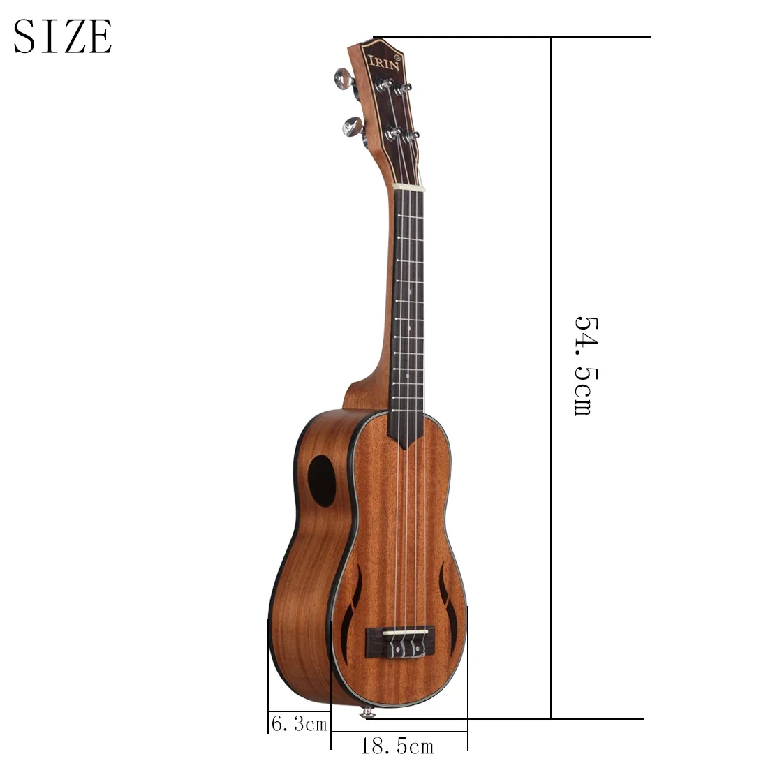 IRIN 21 インチウクレレ 4 弦ギターハワイアンミニギ - Musical Instrument Hawaiian のレビューと価格