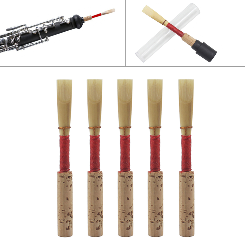 5 ピース/ロットホタルイオーボエ葦ソフトマウスピースオーケ - Musical Instrument Oboe のレビューと価格