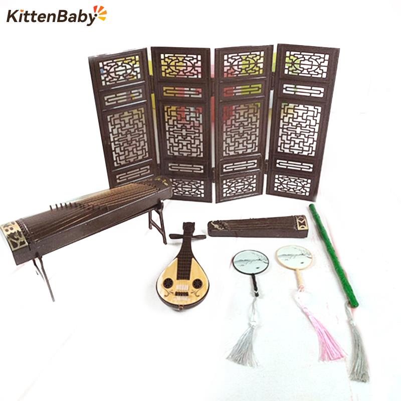 子供のための中国のスタイルの人形の付属品,新しい装飾的なアク - Musical Instrument Groups のレビューと価格