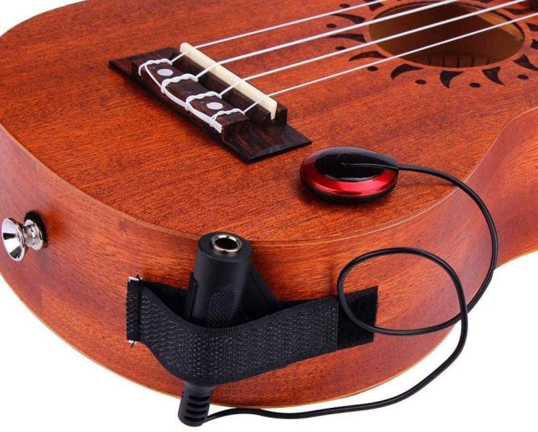 1 個ピエゾコンタクトマイクピックアップギターバイオリンバン - Musical Instrument Mandolin のレビューと価格