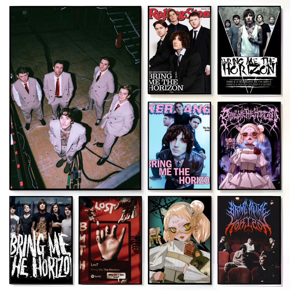 ロックバンド B-Bring Me The H-Horizo - Musical Instrument Poster のレビューと価格