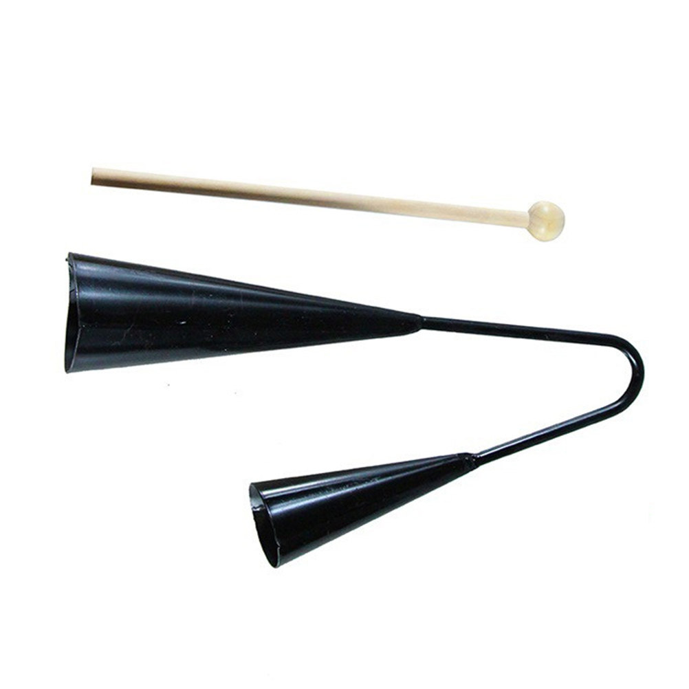 金属製の子供用早期教育用アゴゴベル、黒色の伝統的な小型楽器、 - Musical Instrument Agogo のレビューと価格