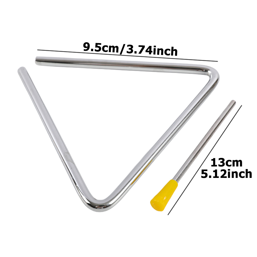 4～8インチのスチール製トライアングルパーカッション楽器、ク - Triangle Beater Music のレビューと価格
