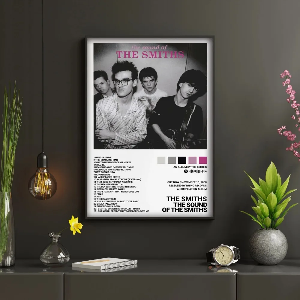 ザ・スミス クラシックス ロックバンド ミュージック アルバ - Musical Instrument Poster のレビューと価格