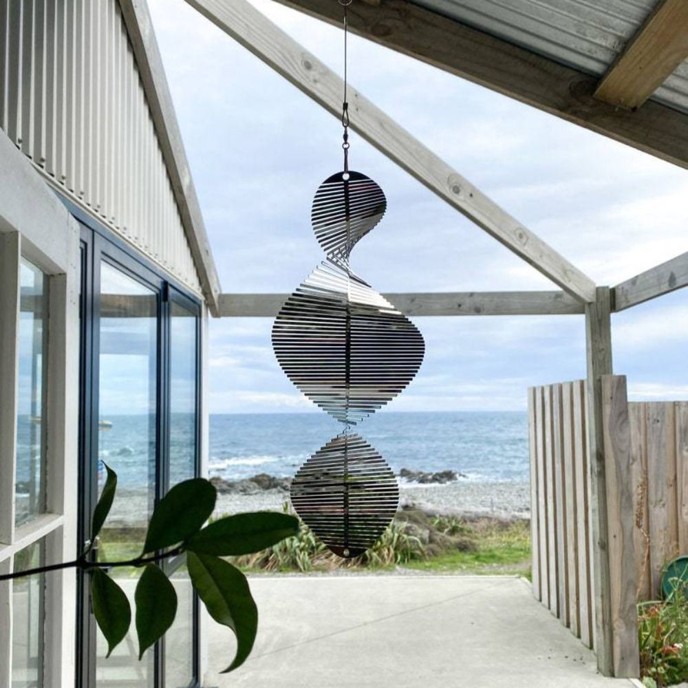 簡単設置 屋外パティオガーデンメタルクラフト 吊り下げ窓用  - Wind Chime Tubular のレビューと価格