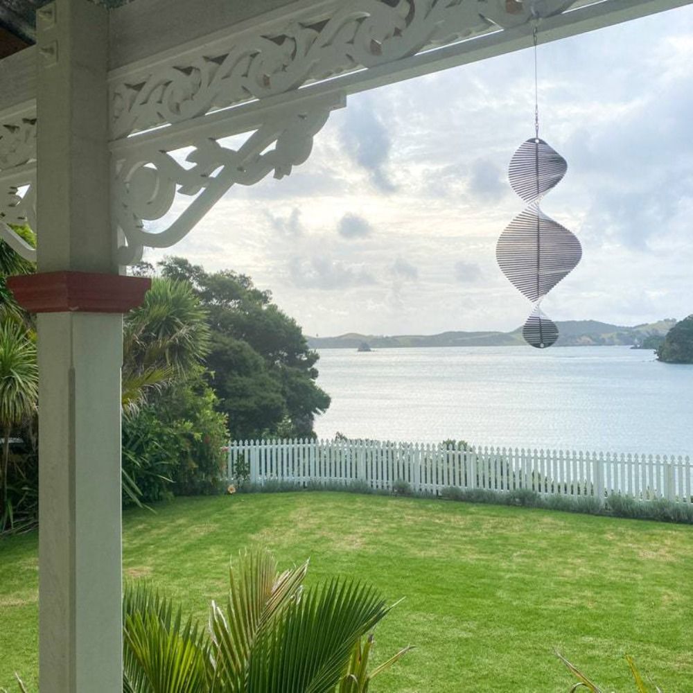 簡単設置 屋外パティオガーデンメタルクラフト 吊り下げ窓用  - Wind Chime Tubular のレビューと価格