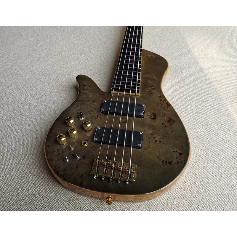 左利き用5弦エレキベースギター - Bass Guitar Fretless のレビューと価格