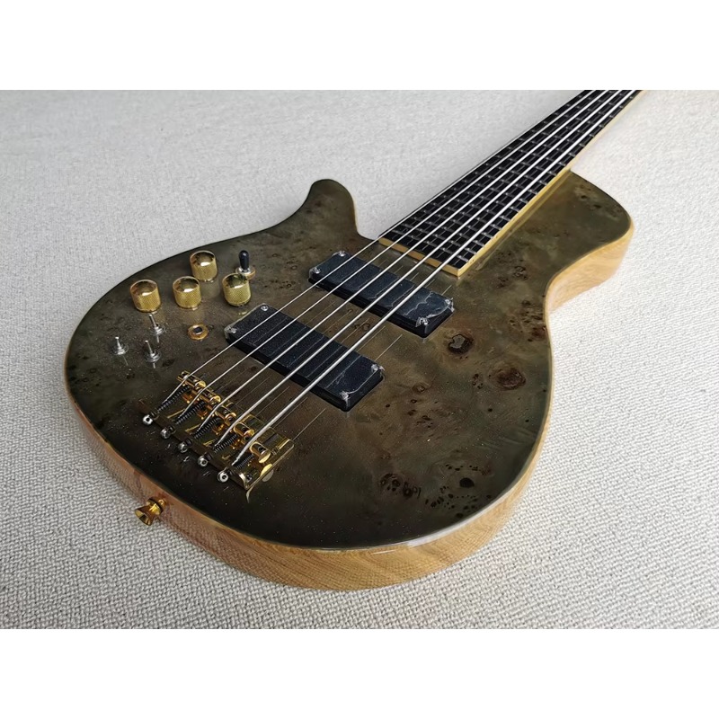 左利き用5弦エレキベースギター - Bass Guitar Fretless のレビューと価格