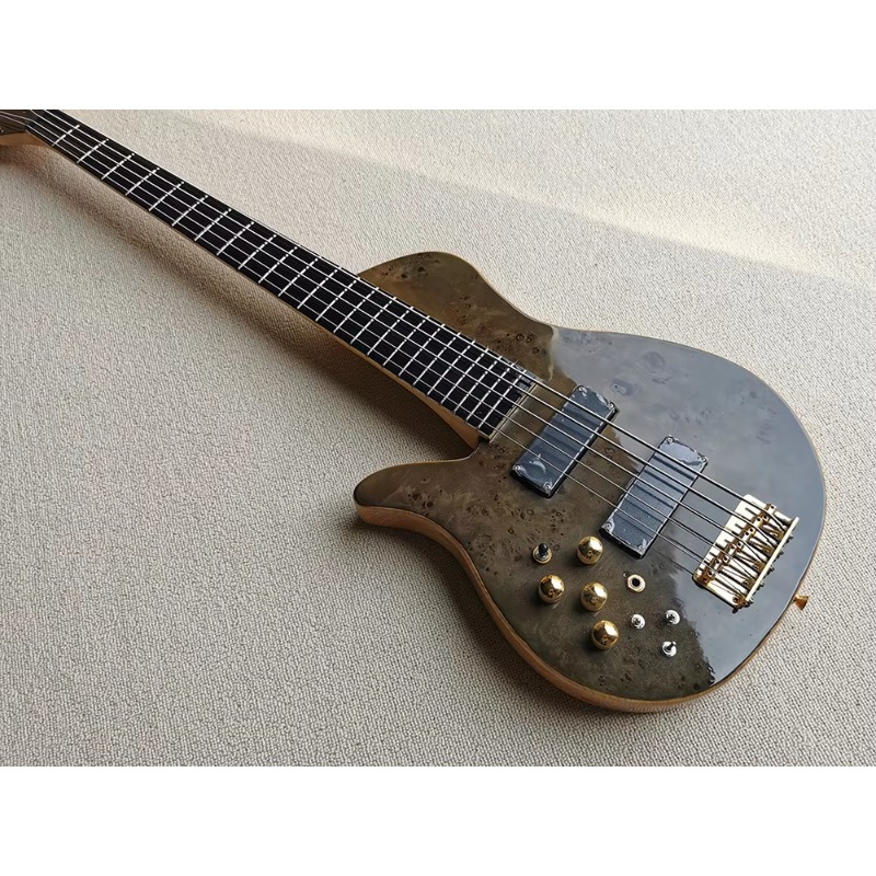 左利き用5弦エレキベースギター - Bass Guitar Fretless のレビューと価格