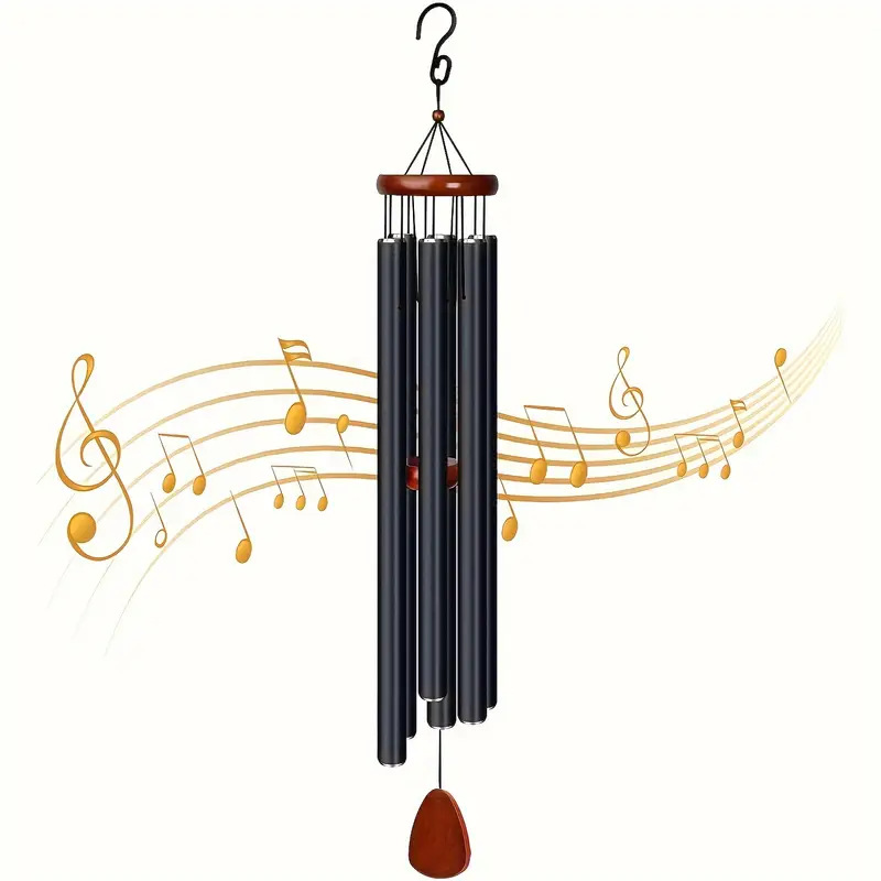1pc アルミチューブ風鈴金属風鈴インチペンダントギフトモダ - Wind Chime Tubular のレビューと価格