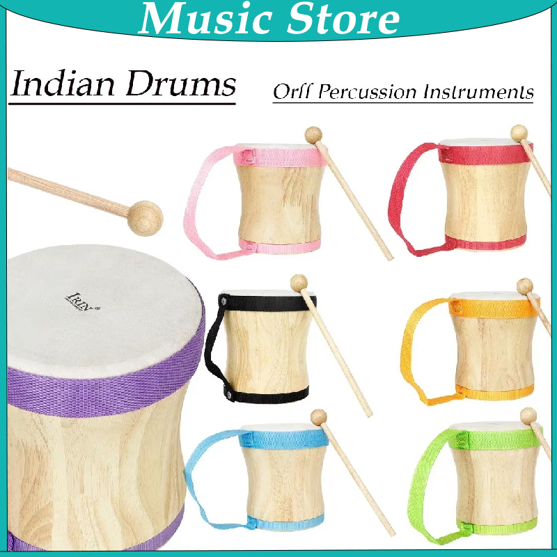 IRIN インドドラムプロフェッショナルハンドドラム木製シー - Musical Instrument Indian のレビューと価格