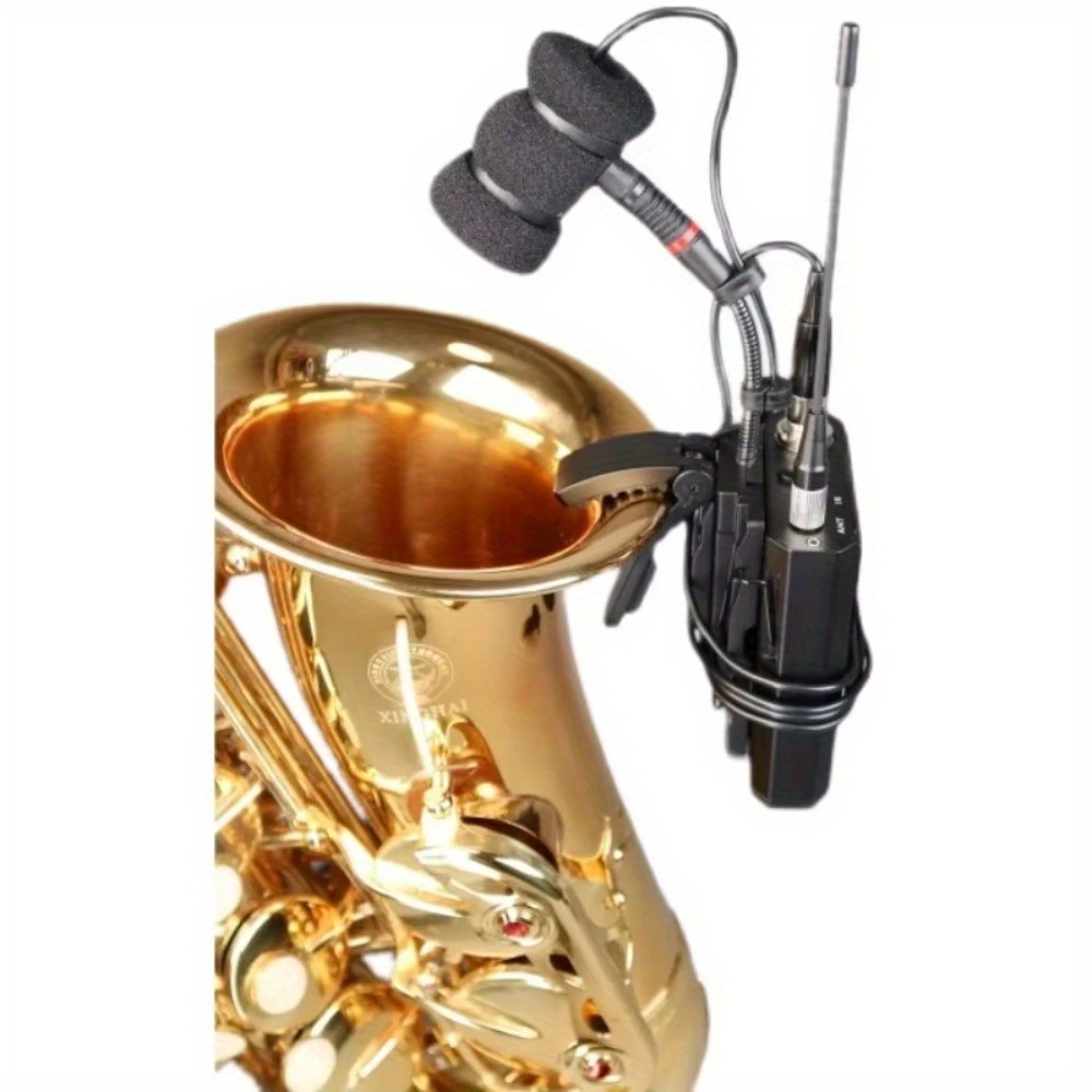 サックス用マイククリップ、ワイヤレスボディパック送信機、トラ - Musical Instrument Oboe のレビューと価格