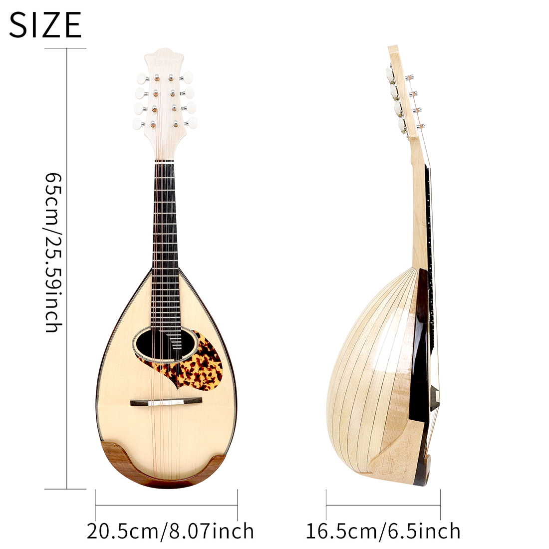 IRIN MD-60 マンドリン 日本製メープル製 レードル - Musical Instrument Mandolin のレビューと価格