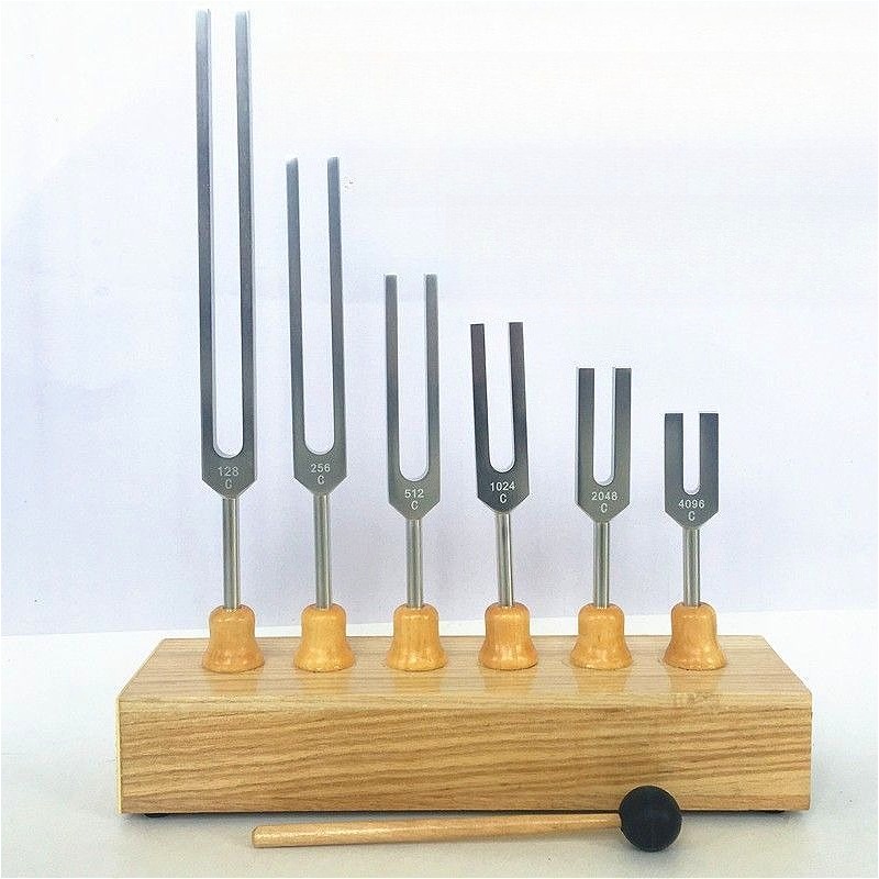 アルミ合金製チューニングフォークセット サウンドヒーリング  - Musical Instrument Groups のレビューと価格
