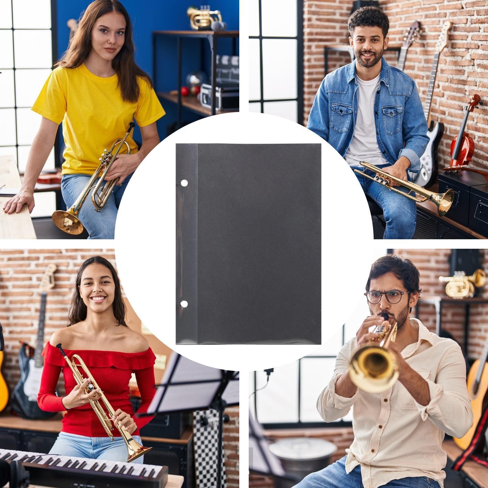 楽譜フォルダー、行進バンド用、楽器用、両面収納、トランペット - Musical Instruments のレビューと価格