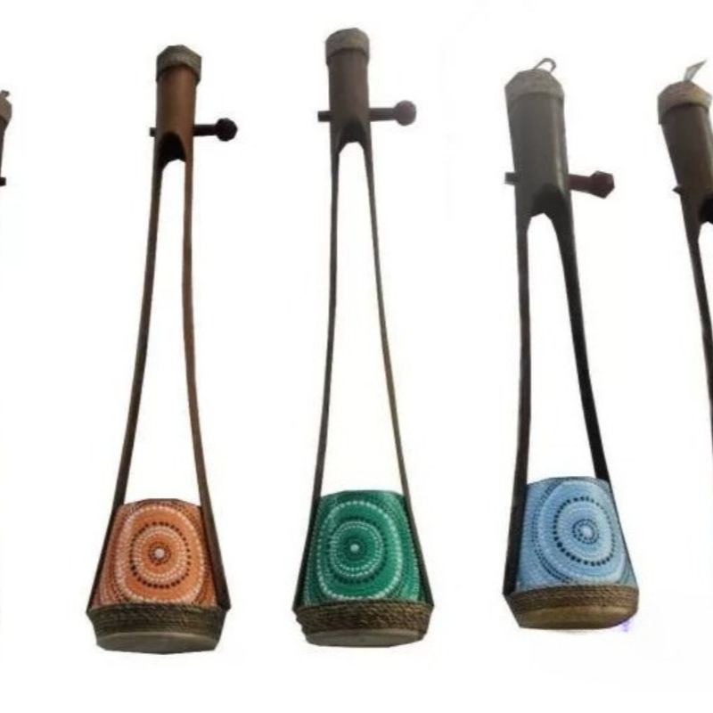 珍しいインドのソロピアノ、ニッチな楽器、音楽ギフト、手描き - Musical Instrument Indian のレビューと価格