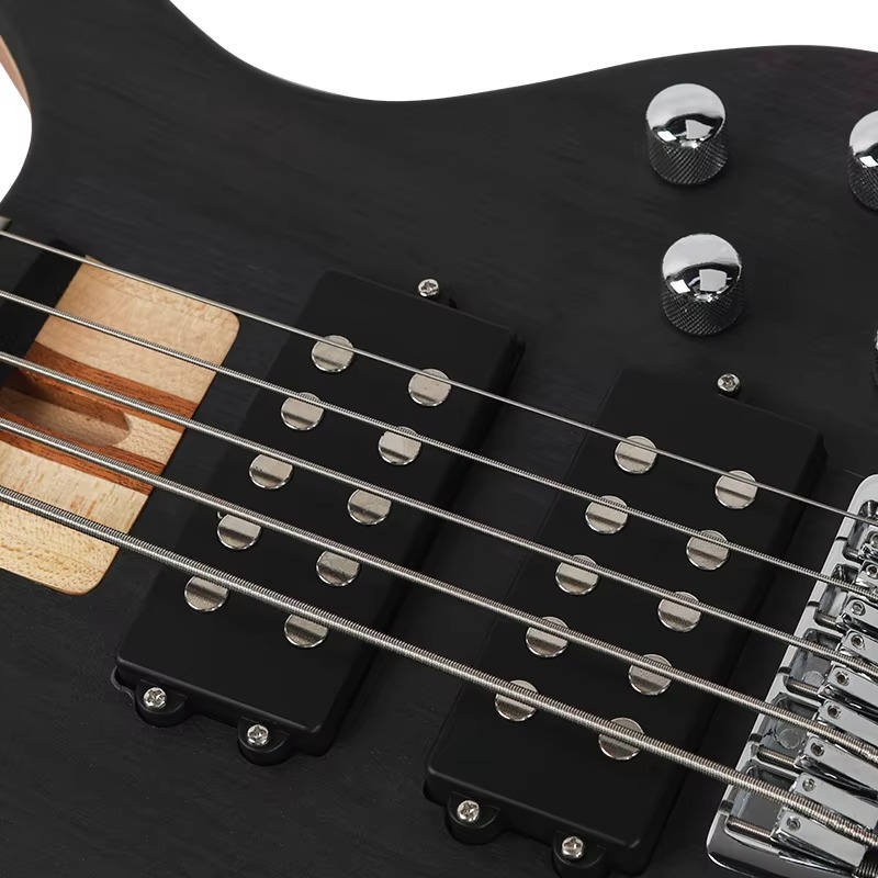 ハイグレード4/5弦ソリッドボディDB-5チョコレートカラー - Bass Guitar Fretless のレビューと価格