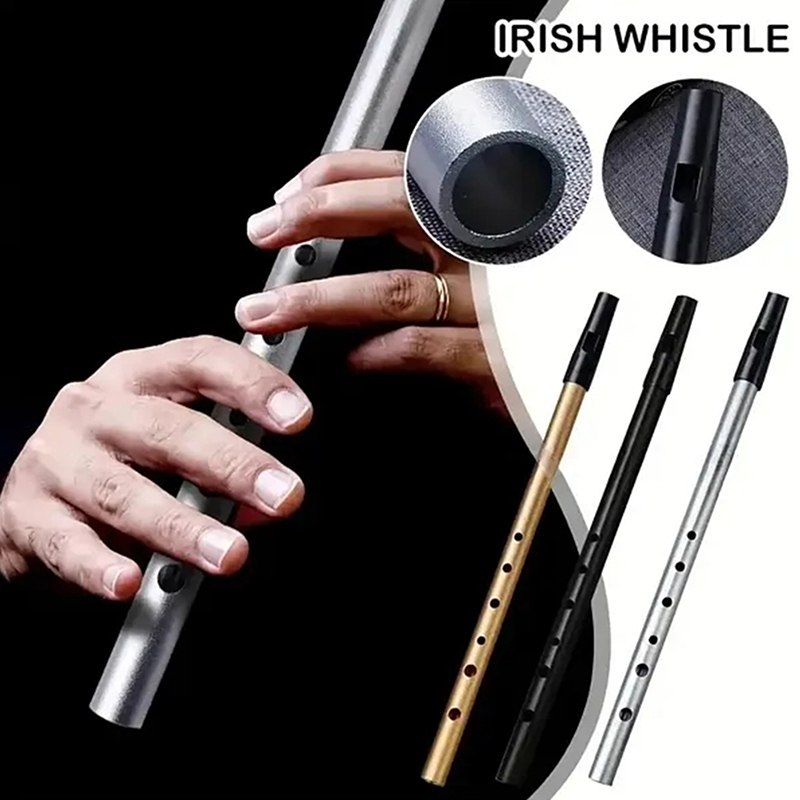 本物のアイルランド製ティンペニーホイッスル C/Dキー、完璧 - Musical Instrument Irish のレビューと価格