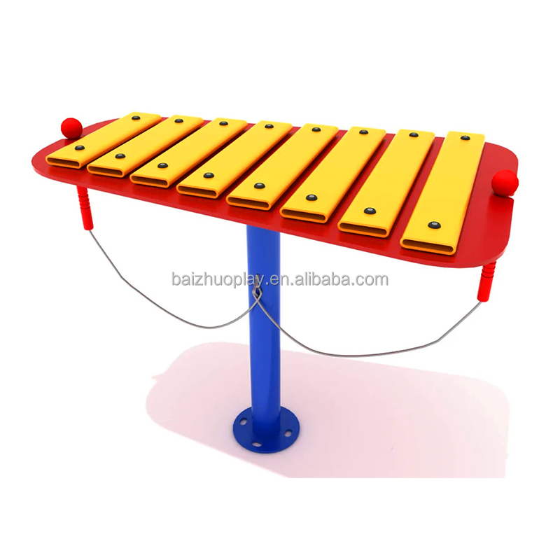 子供用屋外金属製シロフォンチャイム打楽器 幼稚園公園遊び場音 - Musical Instrument Chimes のレビューと価格