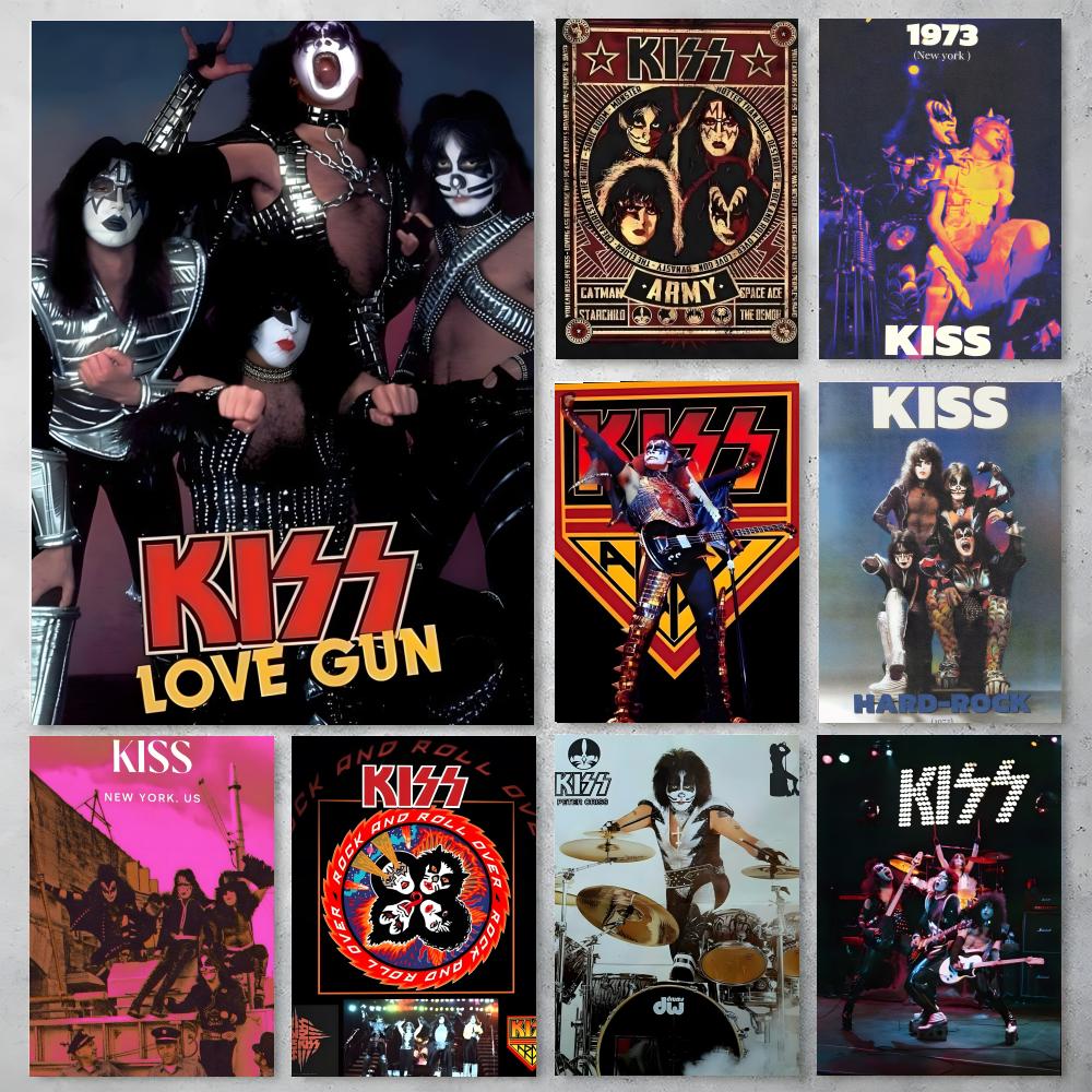 K-Kiss Kraft Rock Band-S ポスター高 - Musical Instrument Poster のレビューと価格
