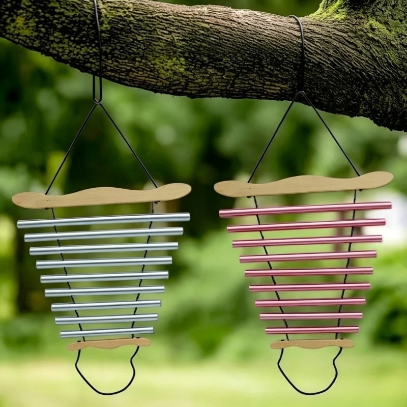 432HZプロフェッショナルサウンドビーム9トーンポータブル - Wind Chime Tubular のレビューと価格