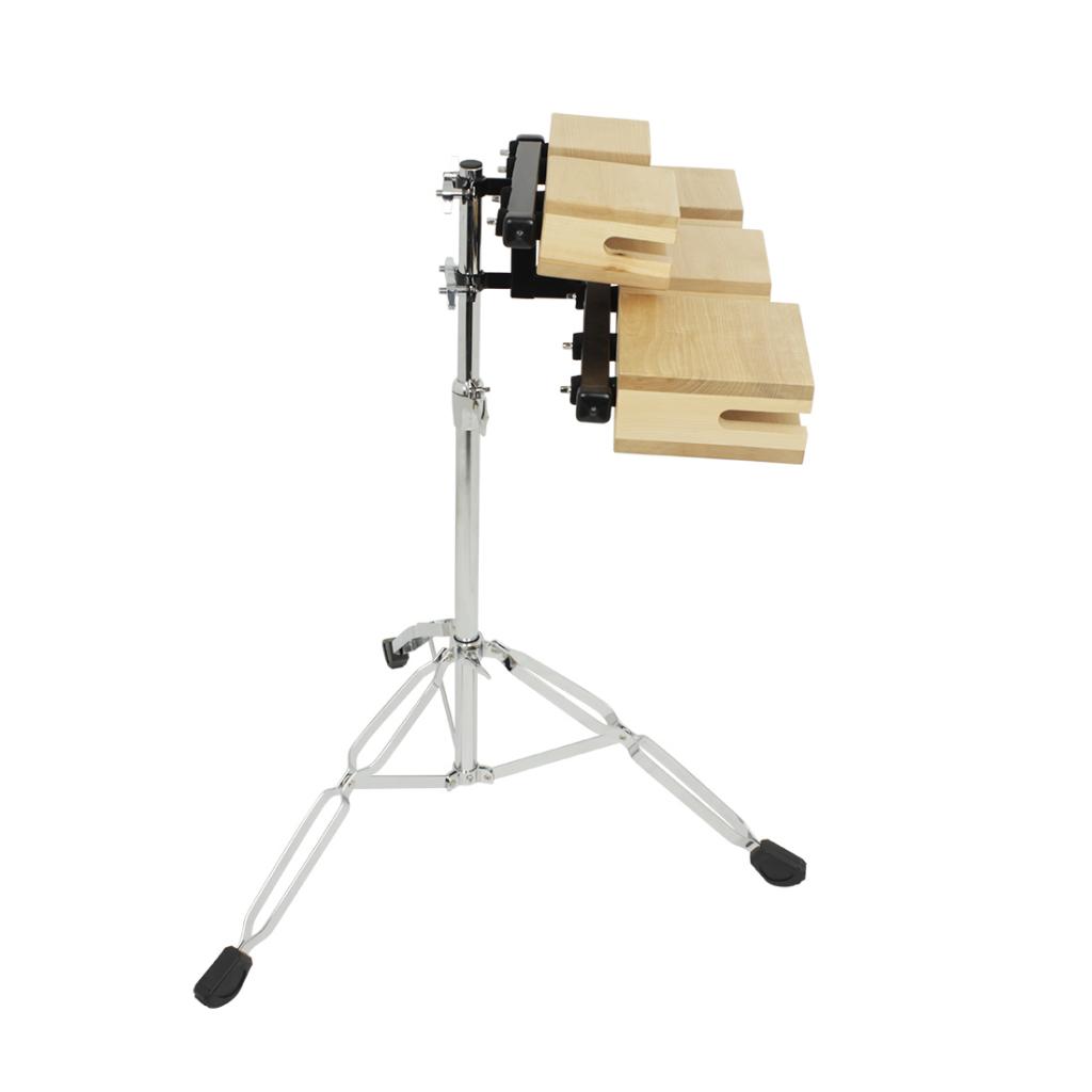 高さ調節可能なスタンド付きのメープル材製パーカッションブロッ - Musical Instrument I Play のレビューと価格