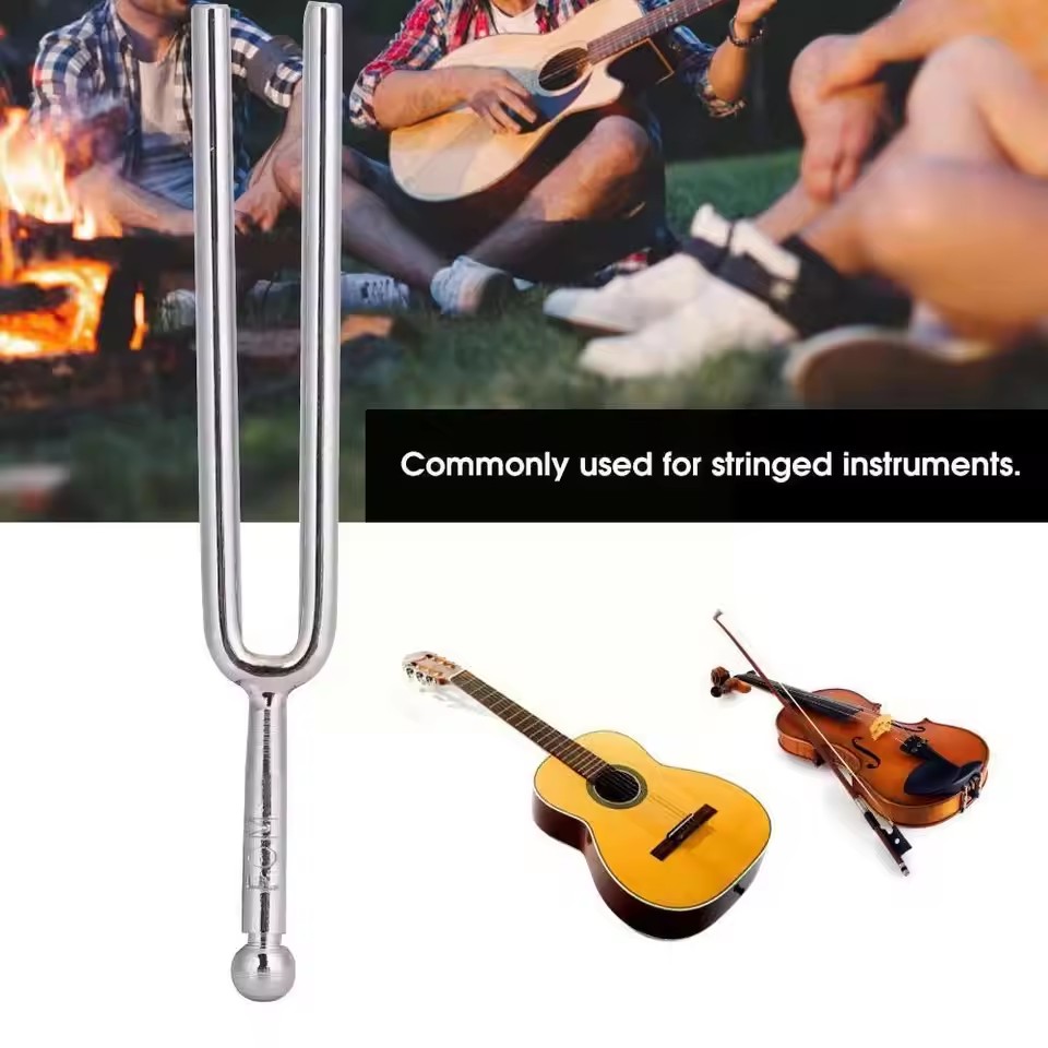 1 個標準 A 440 Hz 音叉バイオリンビオラチェロ A - Musical Instrument Tuning Guitar Tuner. Standard Guitar Tuning のレビューと価格