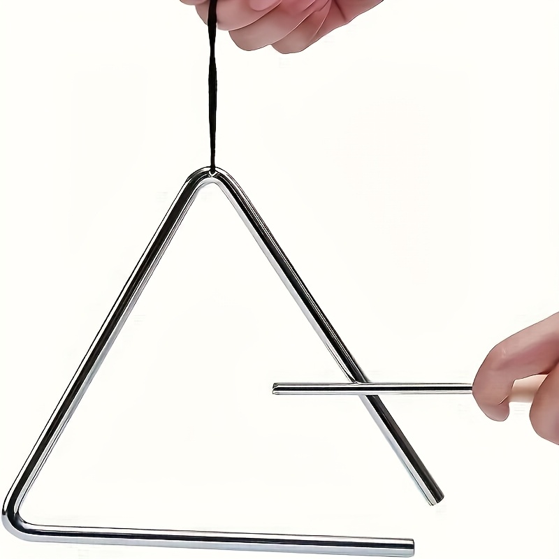 1pc プロフェッショナルトライアングル楽器セット、ビーター - Triangle Beater Music のレビューと価格